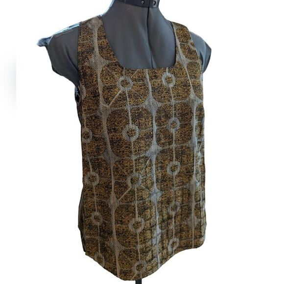 Cotelac abstract print boho top nwt - Picture 7 of 9